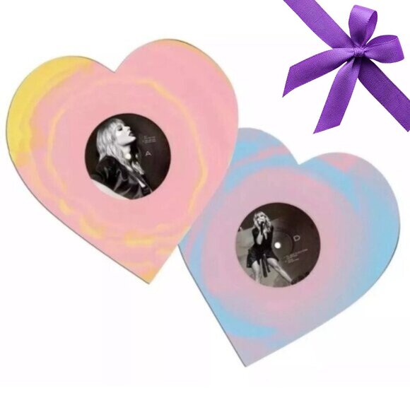 NEW Sealed Taylor Swift Live From Paris 2LP Heart-Shaped Vinyl SOLD OUT - Picture 1 of 8